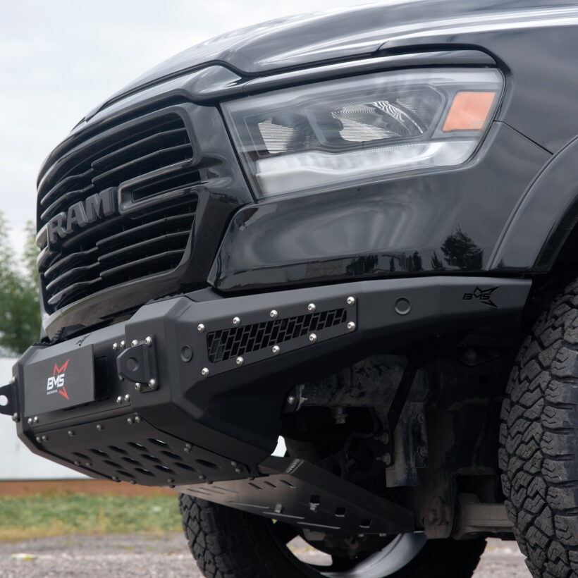 Бампер силовой передний BMS PRO-Line для Додж Рам 1500 2019-2024 - Силовые бамперы - DODGE - Dodge Ram