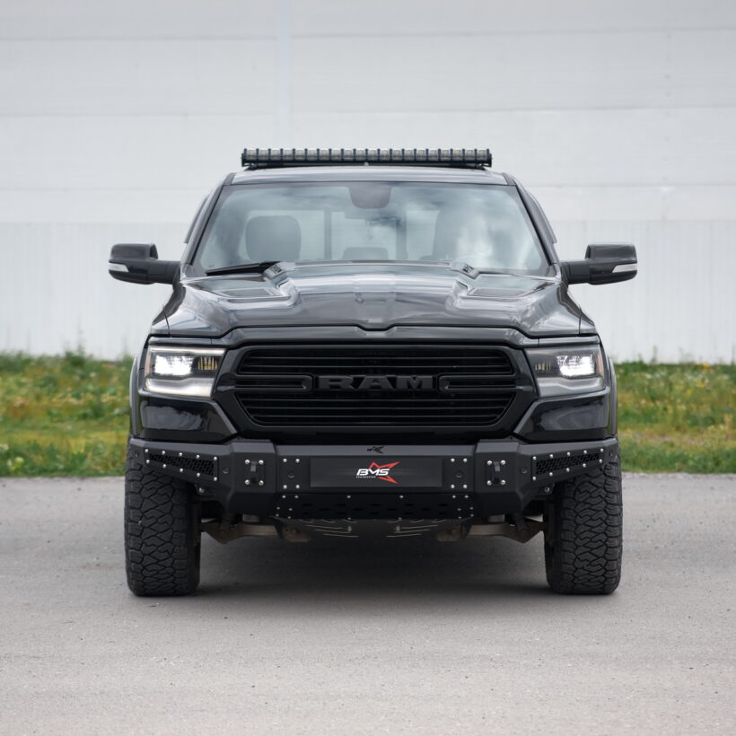 Бампер силовой передний BMS PRO-Line для Додж Рам 1500 2019-2024 - Силовые бамперы - DODGE - Dodge Ram