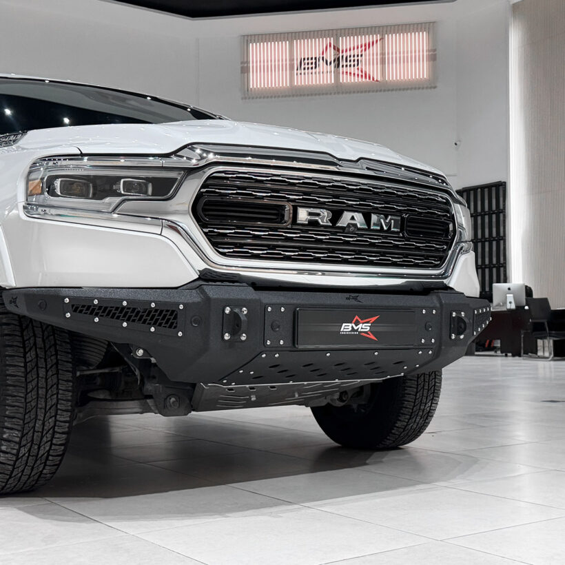 Бампер силовой передний BMS PRO-Line для Додж Рам 1500 2019-2024 - Силовые бамперы - DODGE - Dodge Ram