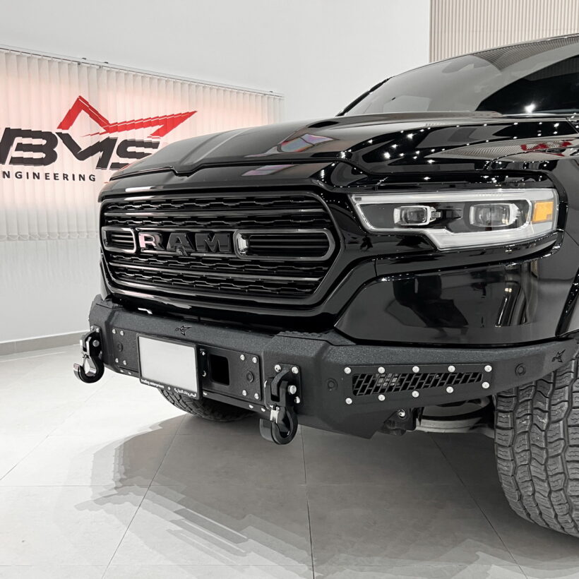 Бампер силовой передний BMS PRO-Line для Додж Рам 1500 2019-2024 - Силовые бамперы - DODGE - Dodge Ram