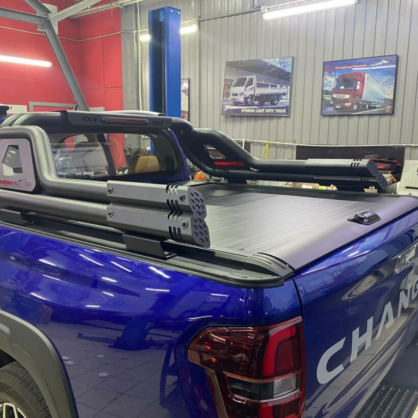 Электрическая Роллета с дугой безопасности на Ford F150 5.5 FT - Крышки и тенты кузова - FORD - F-Series