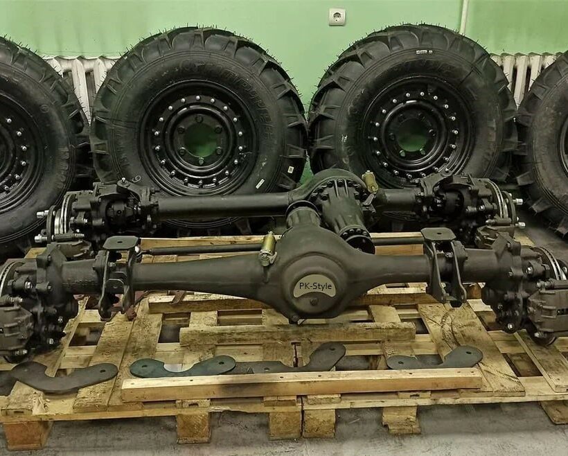 Комплект мостов unimog 404 - Подвеска